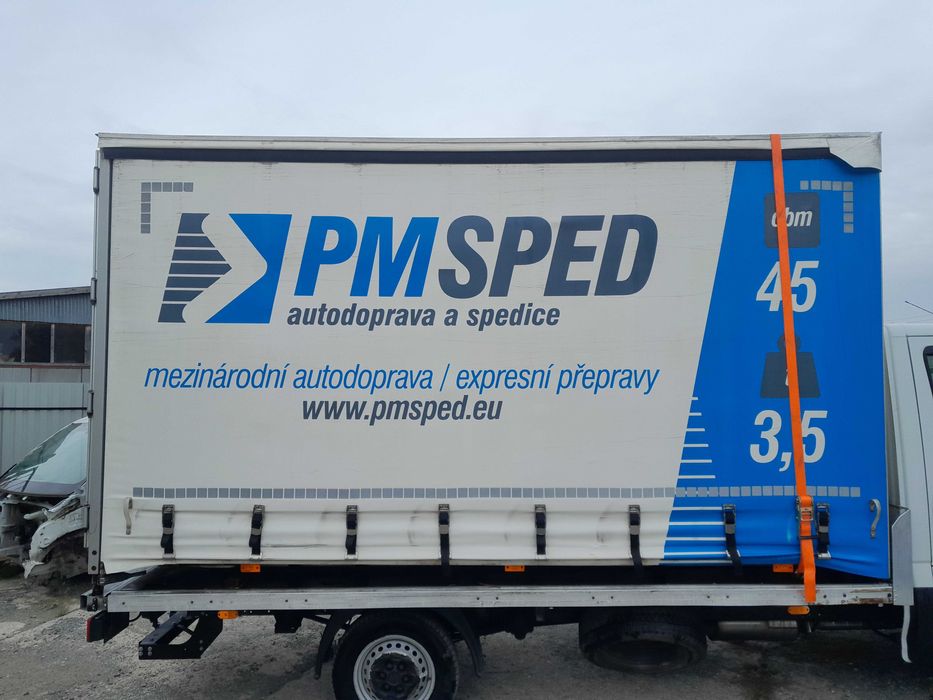 Zabudowa Plandeka Firanka drzwi tyła Alu 2020r Ducato 8ep