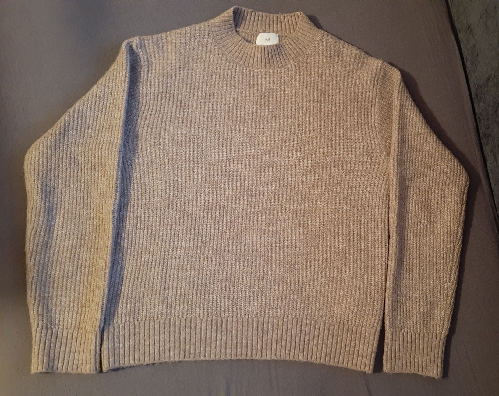 Brązowy sweter H&M