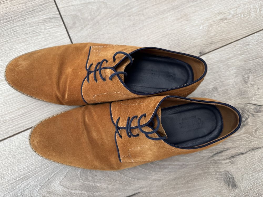 Eleganckie zamszowe buty Ochnik
