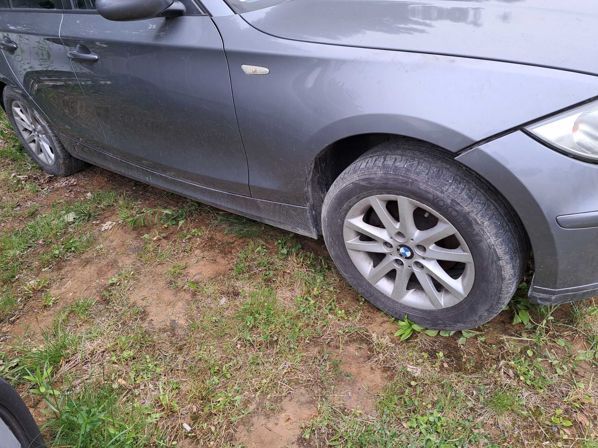 BMW 1 E87 E81 maska zderzak błotnik a52/7 drzwi klapa lusterko lampa