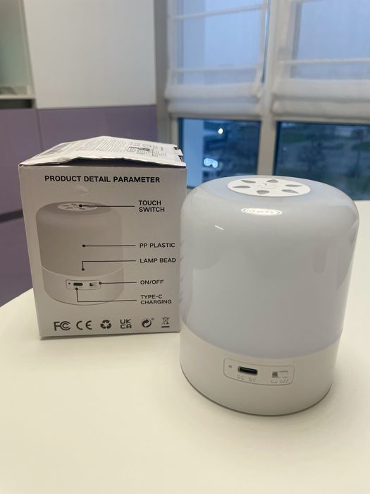 Led світильник з вбудованим акумулятором