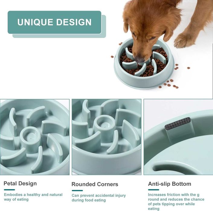 MISKA spowalniająca jedzenie 20cm VINABO antypoślizgowa dla psa s577