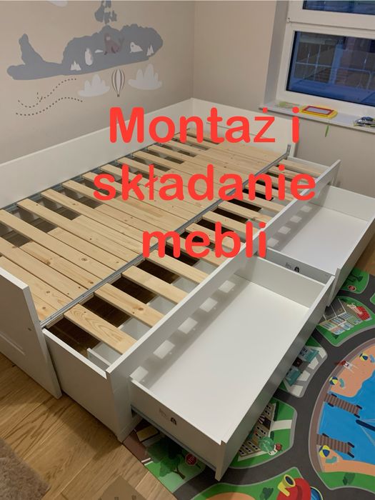 MONTAŻ MEBLI IKEA, AGATA itd., Skręcenie szafy, komody, biurka Wrocław