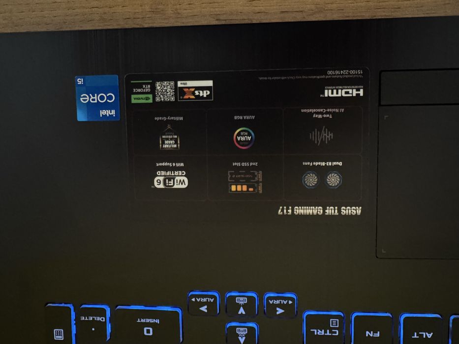 2021 Asus TUF Gaming F17