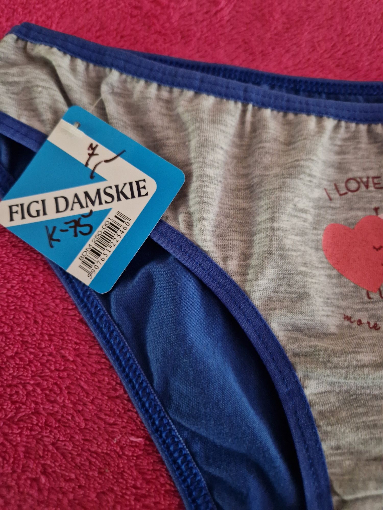 Majtki damskie rozmiar XL bawełna 90% nowe z metką