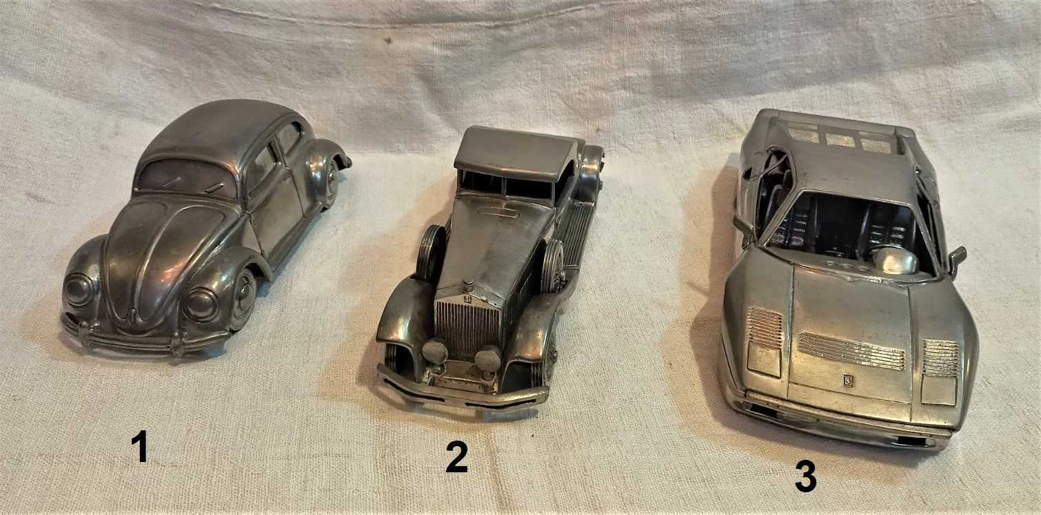 Carros Miniatura Alcaide Estanho