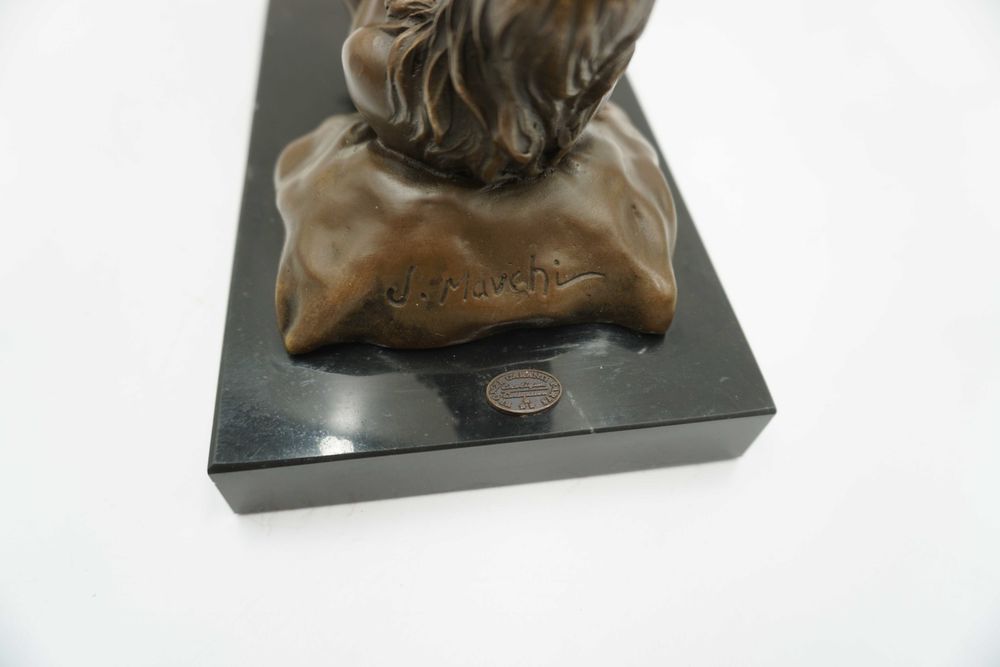 FIGURA Z BRĄZU akt naga kobieta