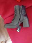 Botki nowe czarne Wojas