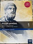 Książka do języka polskiego Ponad słowami cz.1