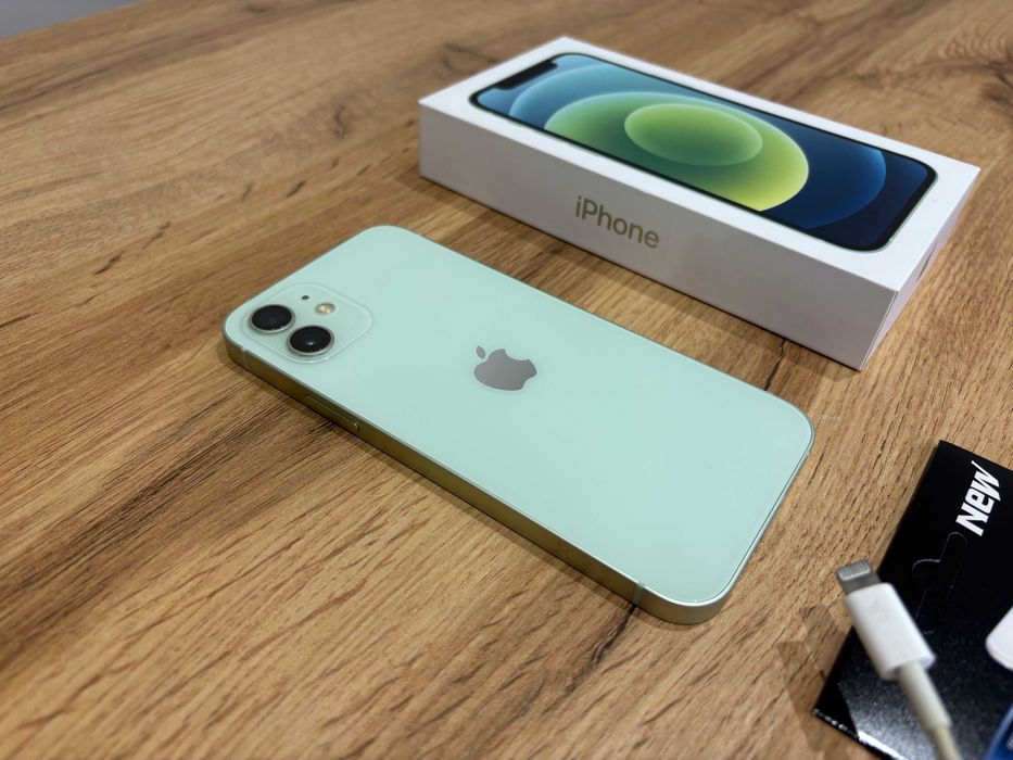 Okazja!!! Iphone 12 - Zielony ! Gwarancja! Super Stan ! Bateria 100%!