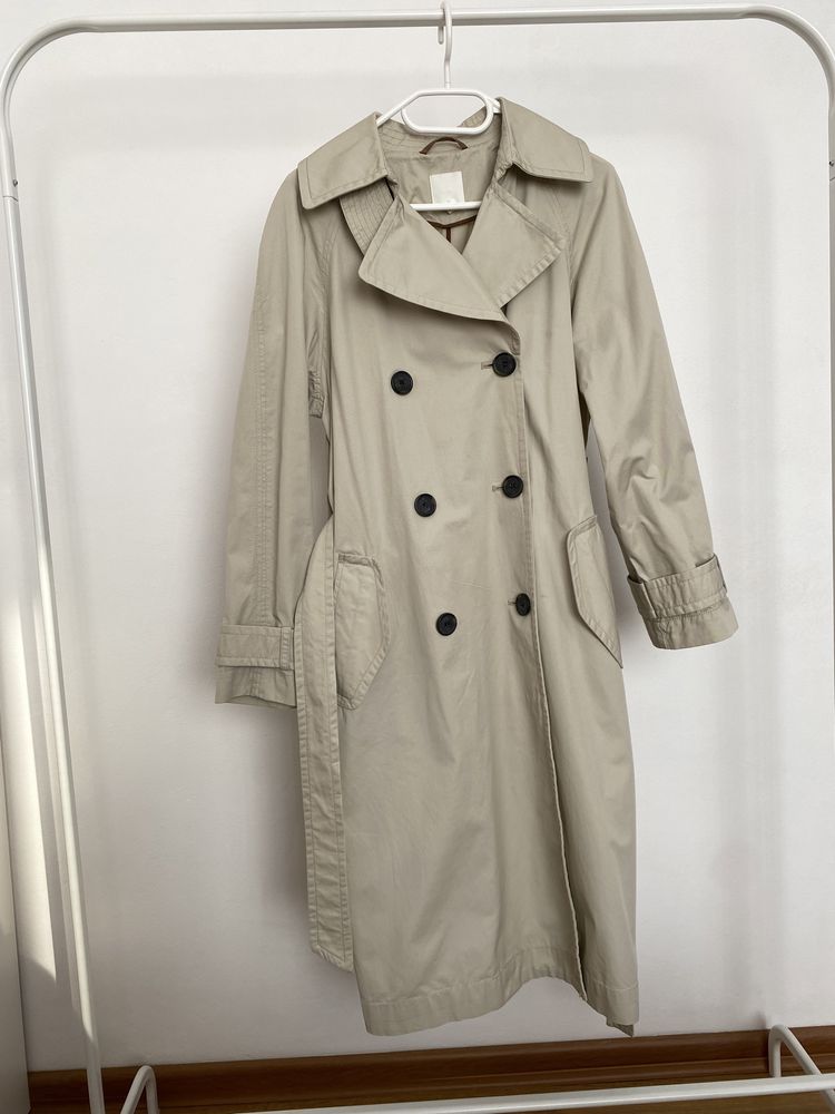 Тренч бежевого кольору H&M