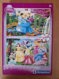 2 puzzles 5+ Princesas em ótimo estado