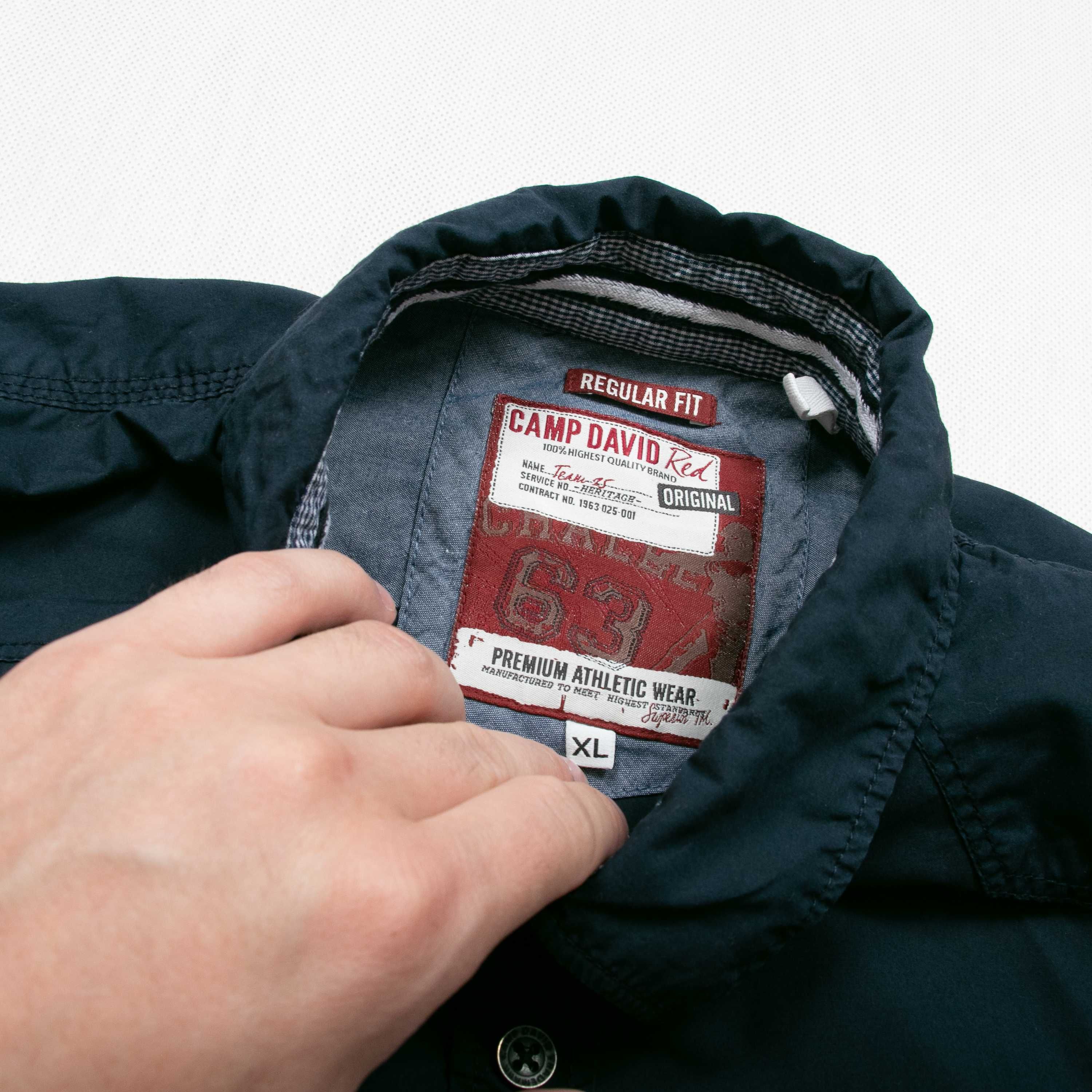 Camp David koszula z haftami  XL regular fit