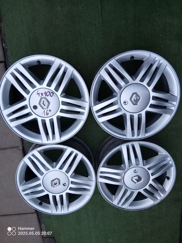 Felgi, Alufelgi 16"4x100 Renault Megane i inne