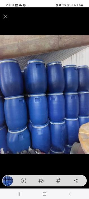 Beczka plastikowa 55l spożywka hurt/100dzt