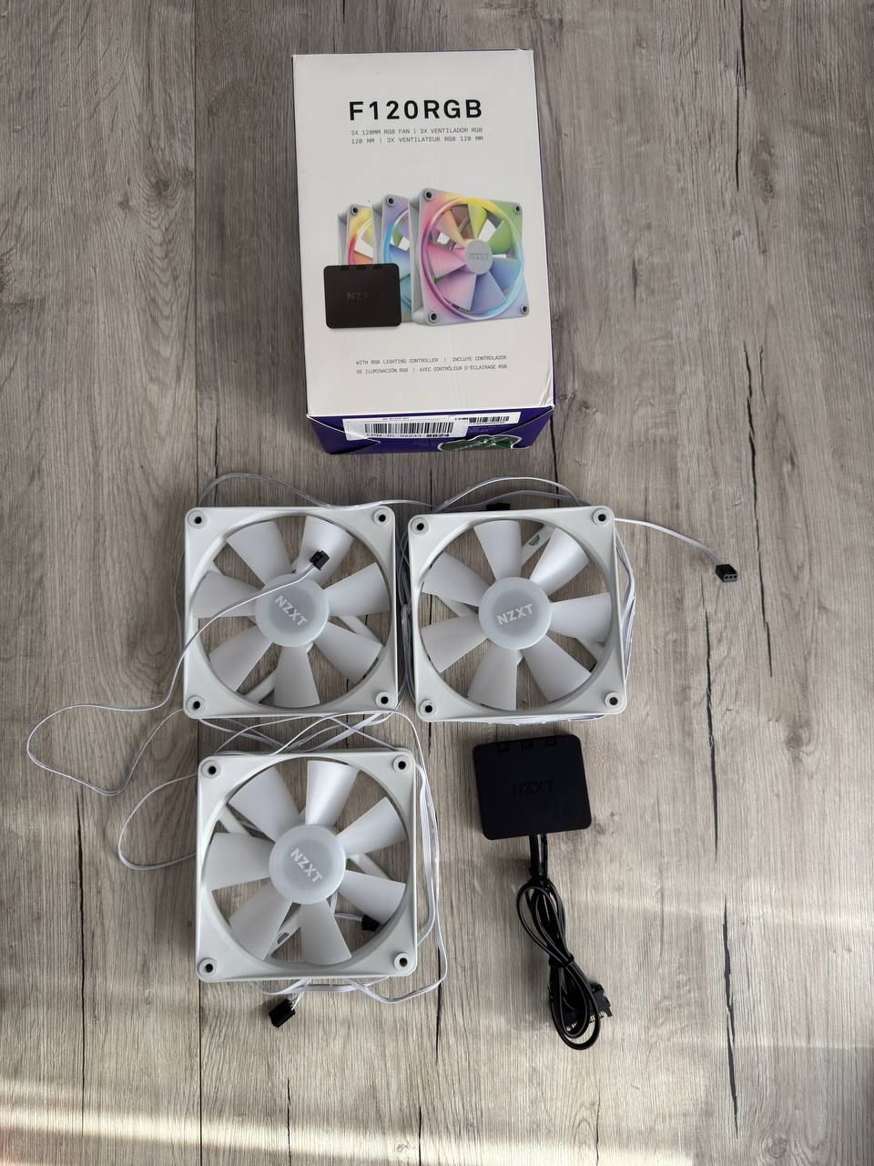 Вентилятор NZXT F Series Airflow RGB 140мм, білий (RF-R14DF-W1)