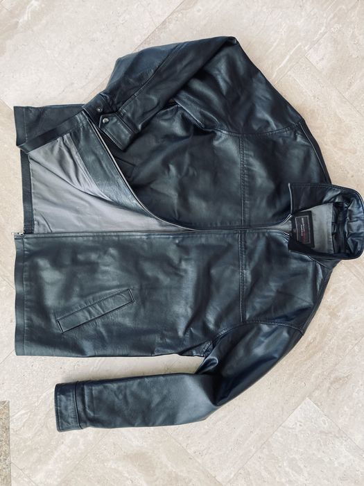 Męska skorzana kurtka skóra naturalna r.L/XL stan idealny