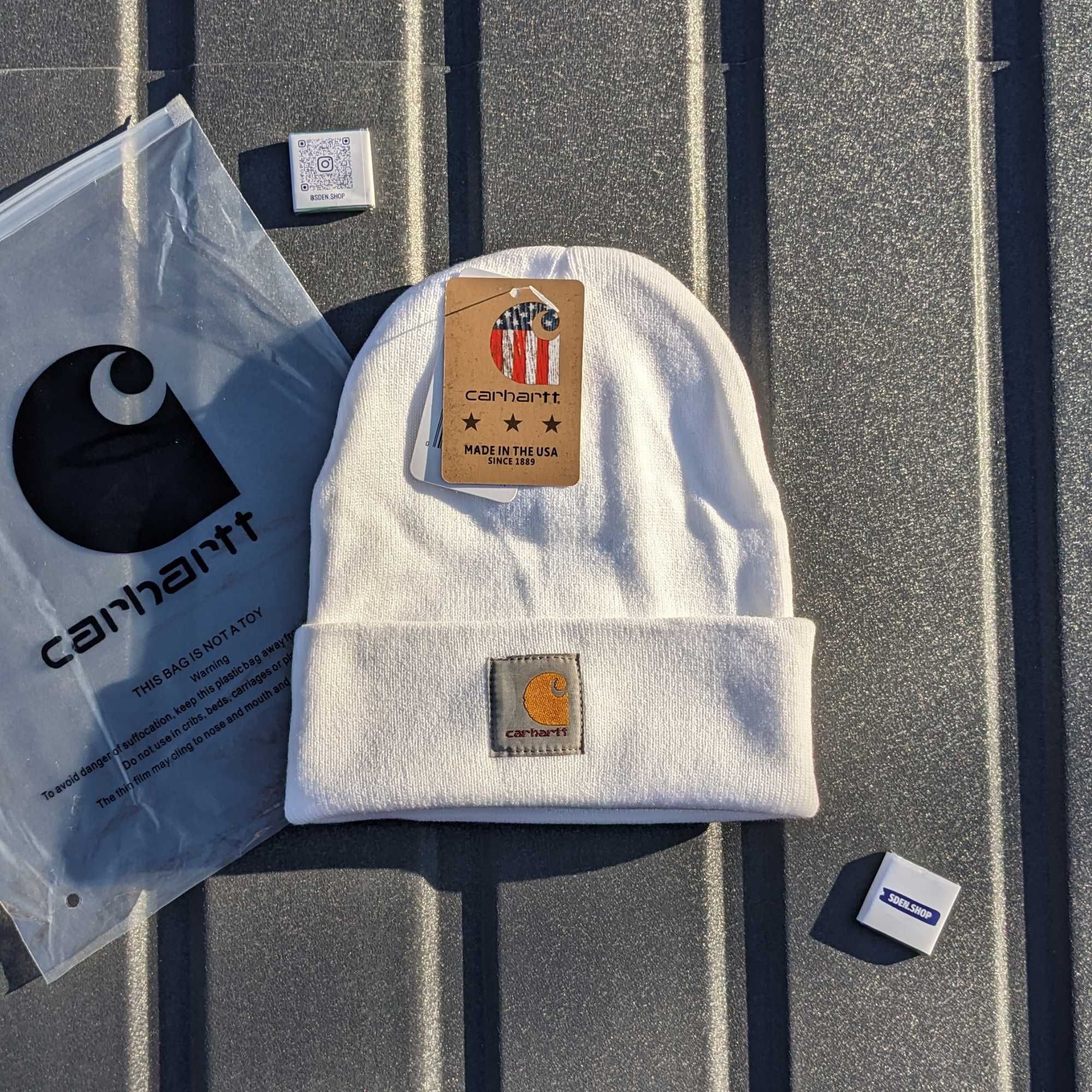 Шапка Carhartt, шапка кархарт, шапка чоловіча, шапка жіноча, кархартт