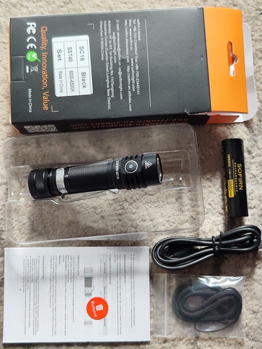 Ліхтарик sofirn sc18