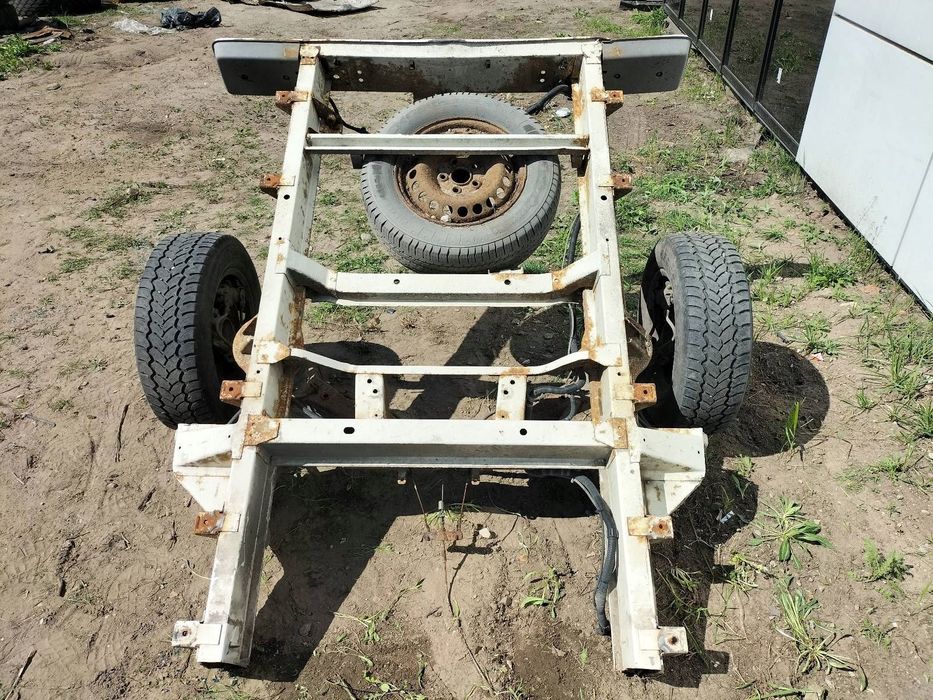 RAMA BELKA ZAWIESZENIA TYŁ WAHACZE KOŁA (IDEALNA NA PRZYCZEPKĘ) VW T5