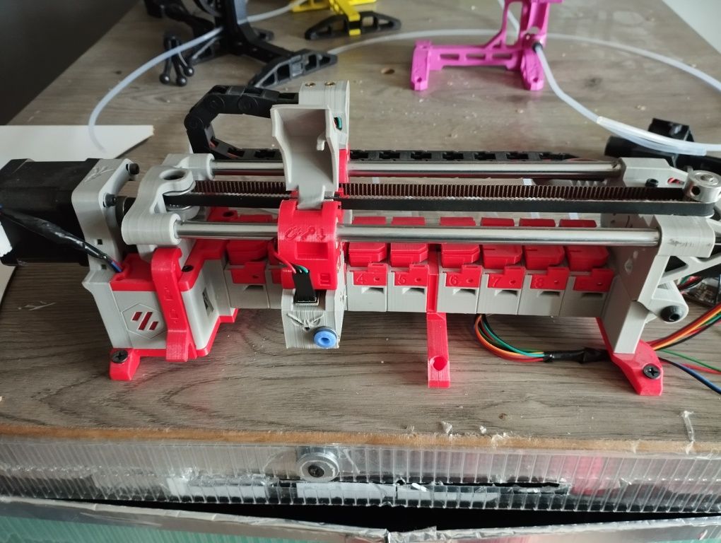 Ercf v1 9 kolorów druk 3d