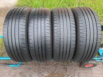 Opony letnie klasy premium BRIDGESTONE 215/55/18 ok. 6 mm 2021 r.