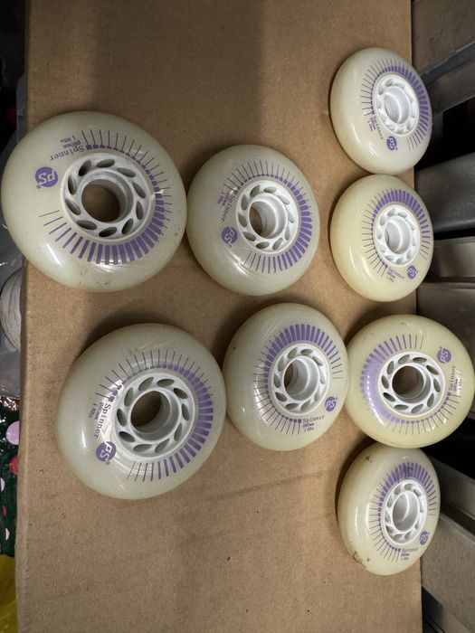 Kółka do rolek Powerslide  80mm 88A 4szt. Jasno fiolotewe