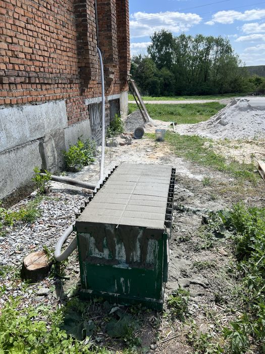 Установка для виготовлення пінобетону та форми для піноблоків