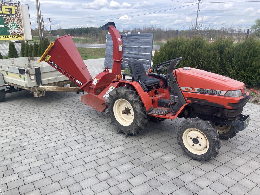 Yanmar ke-2 4x4 3 cylindry diesel traktorek ogrodniczy