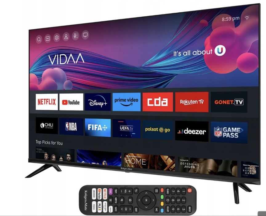 Telewizor FHD 43' Kruger&Matz Smart TV