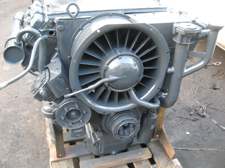 Silnik Deutz V6 - cio cylindrowy