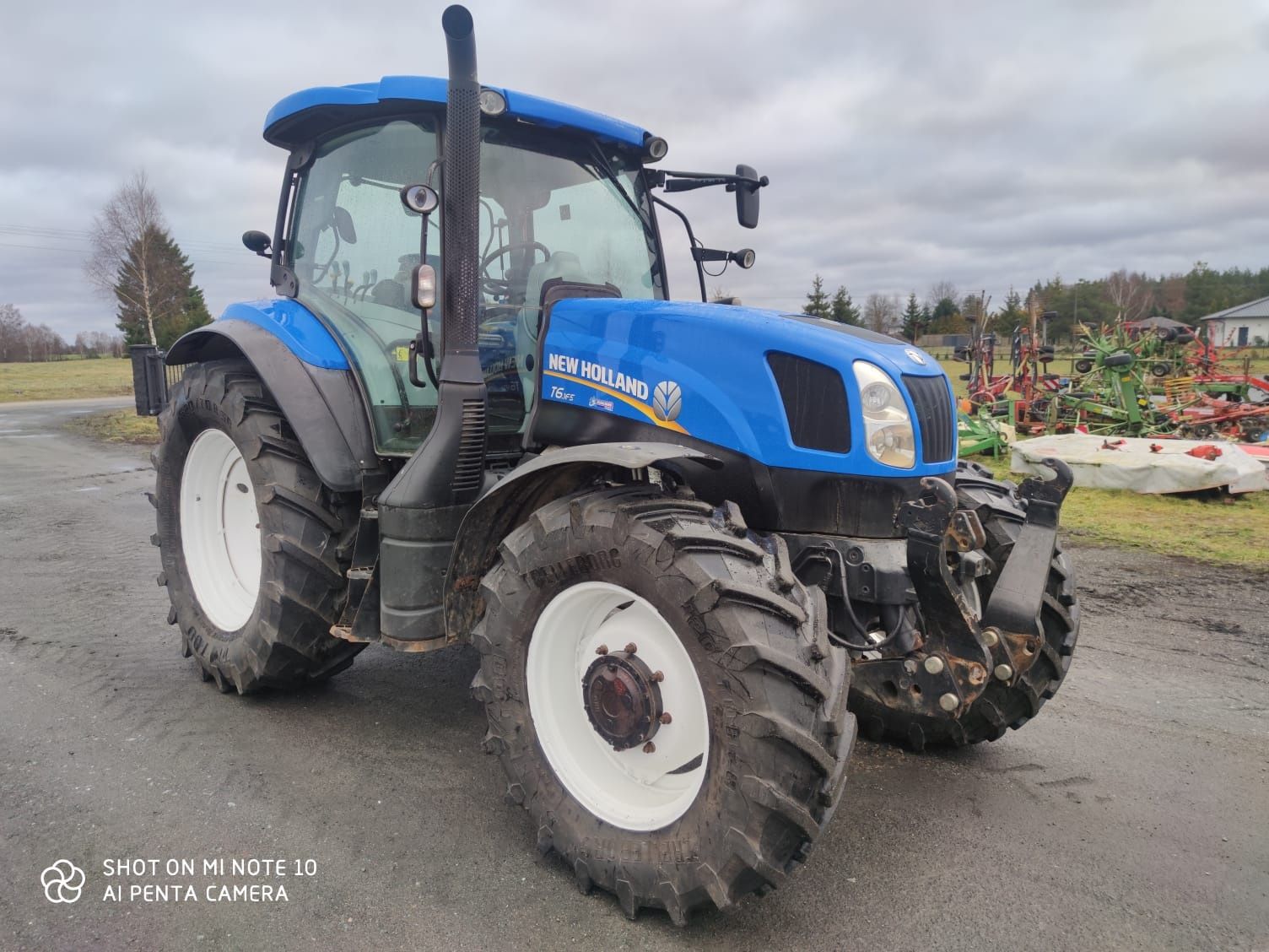 New Holland T 6.165 13r. Moc 165 km /5300 Mtg