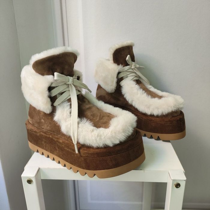 Зимові замшеві чоботи Naked Wolfe