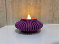 Porta Velas Design Moderno em 3D