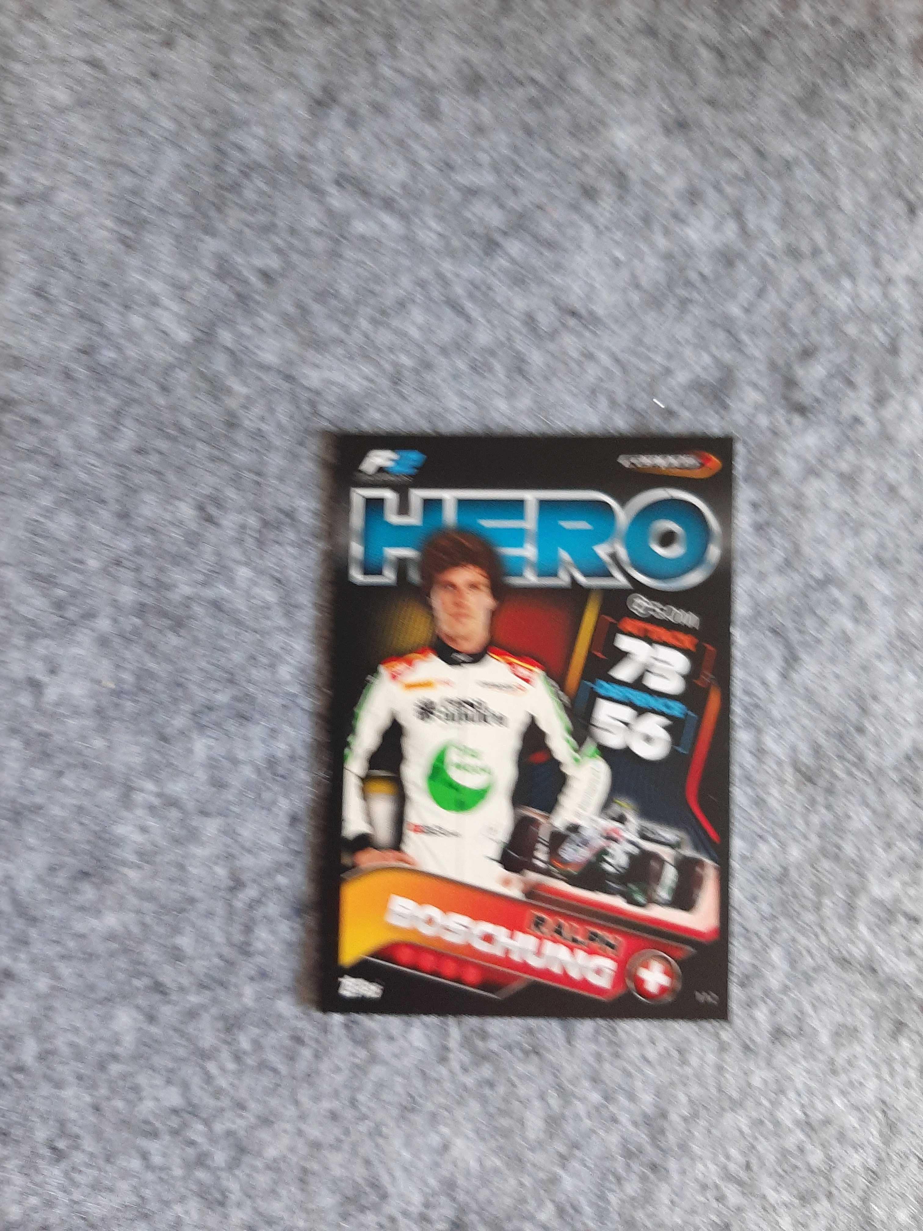Karty Topps Turbo Attax 2022 F1- komplet 10 kart HERO
