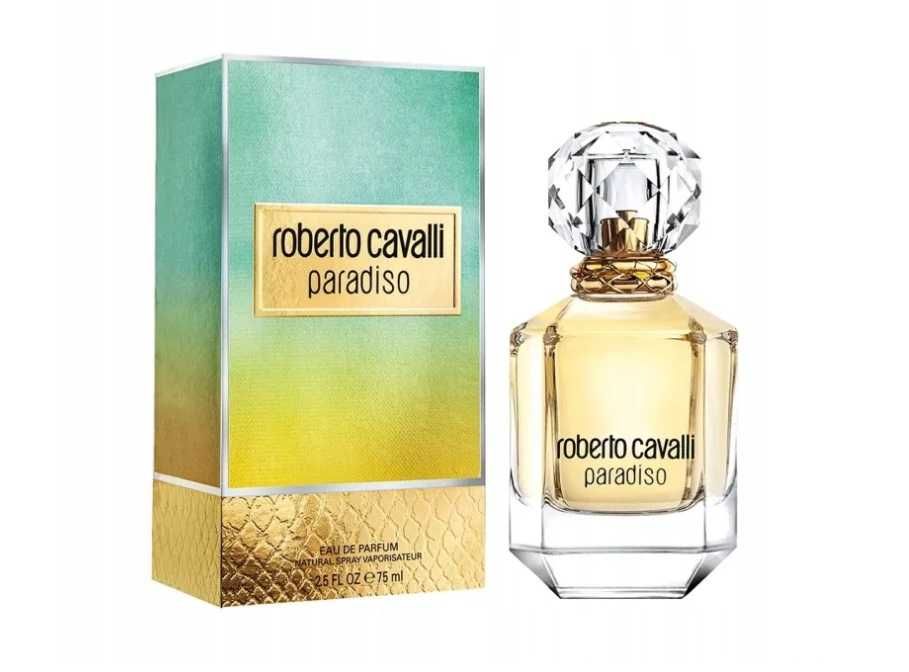NOWE Perfumy Roberto Cavalli Paradiso EDP 75ml FOLIA ORYGINAŁ