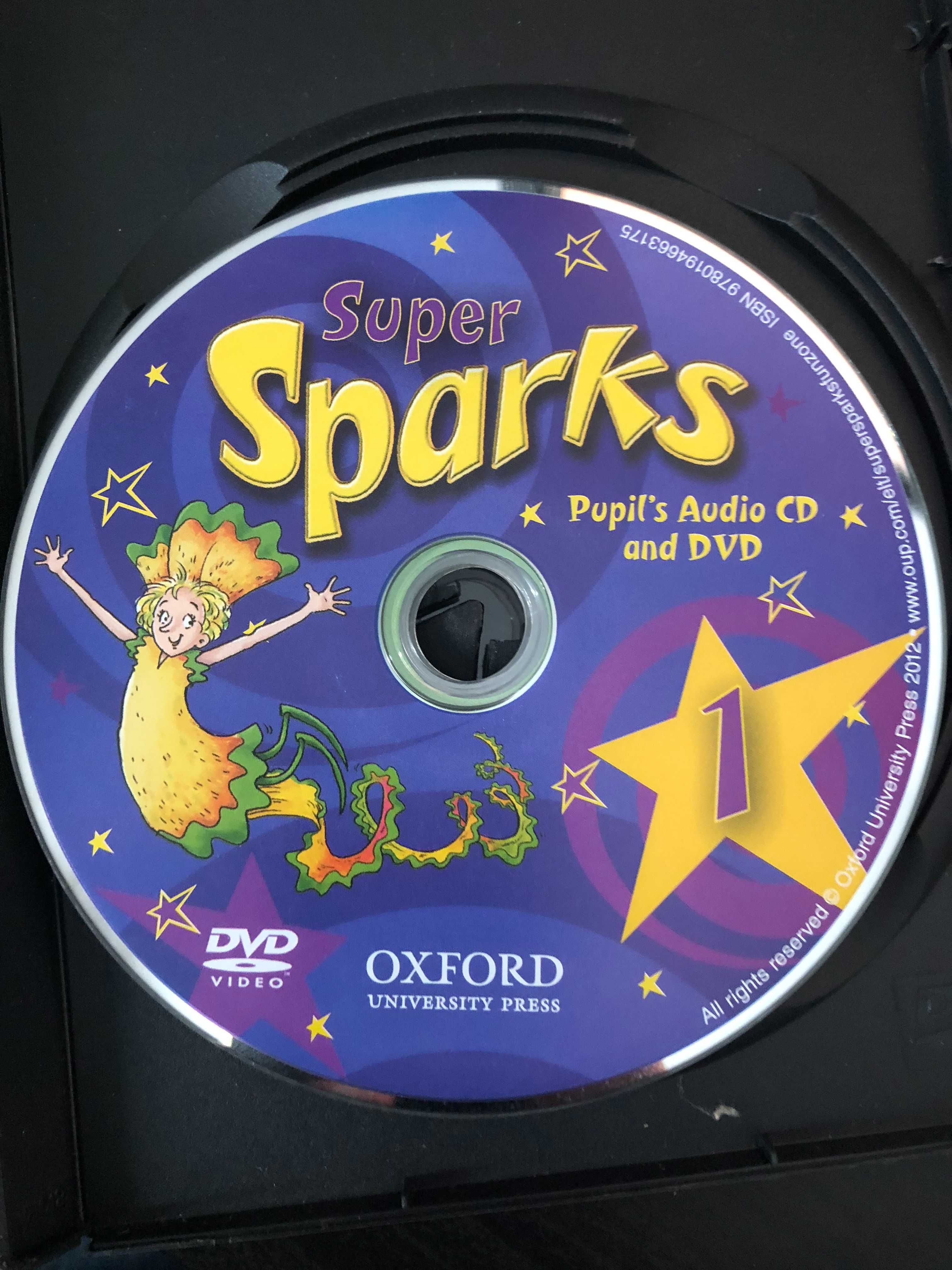 Super Sparks Pupil audio cd and dvd