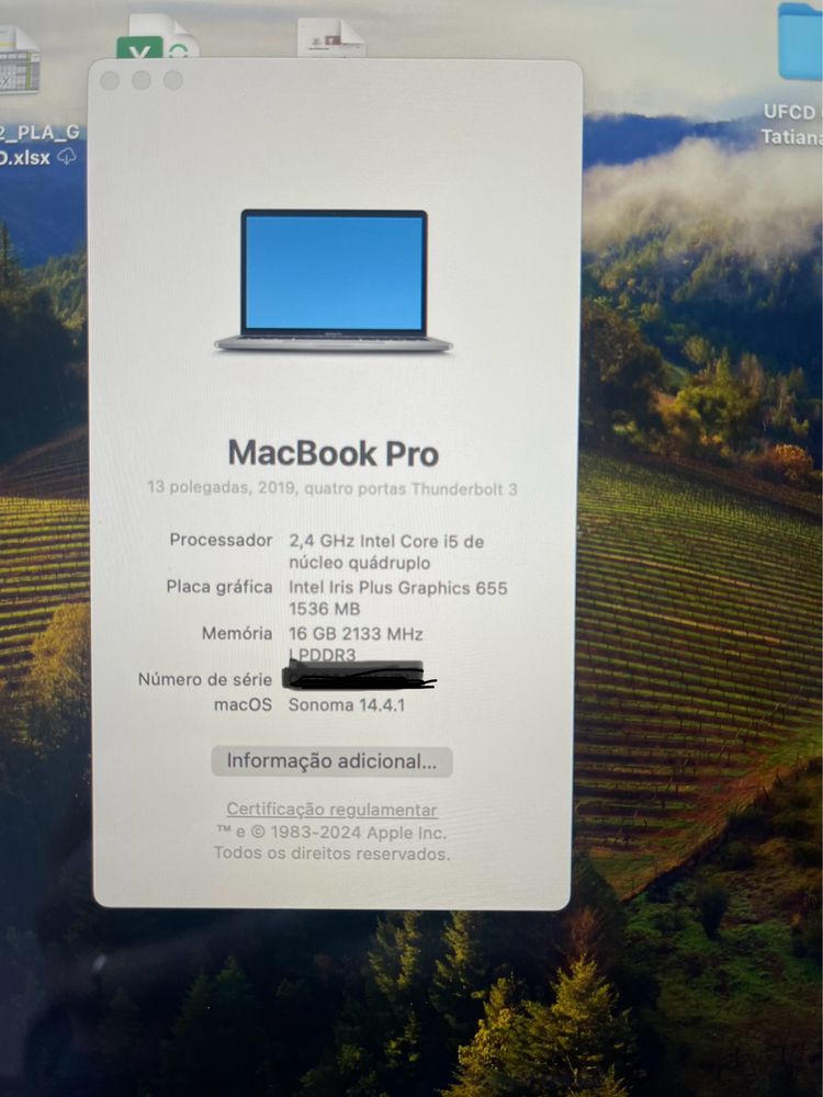 MacBook Pro 13’’ 2019 16GB RAM | i5 | 256 GB disco