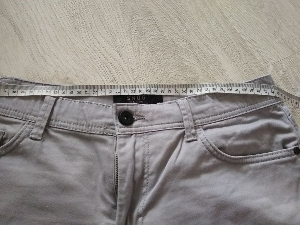 Spodnie rurki eleganckie męskie xl 31 new yorker