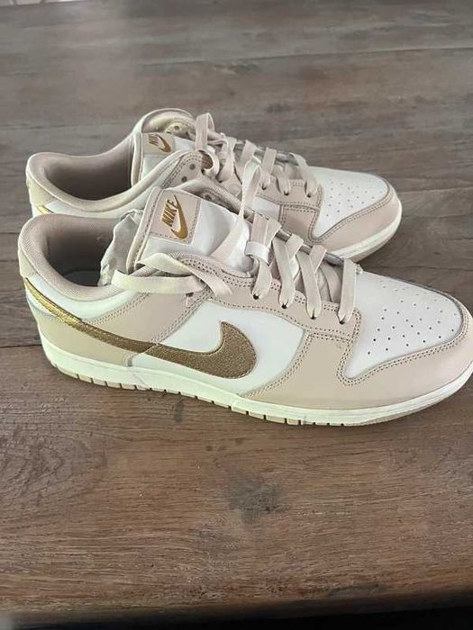 "Buty Trampki" Nike_Dunk Low Phantom Metallic Gold_R.36