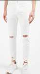 Calcas de ganga homem slim fit