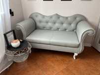 Sofa poczekalnia pikowana