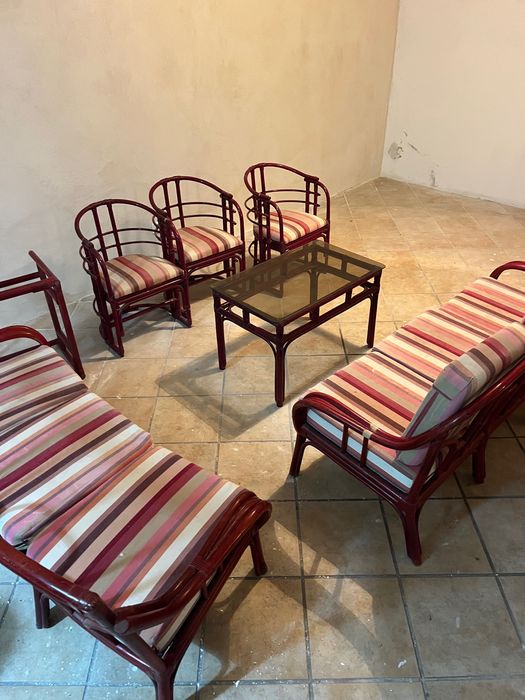 Conjunto de jardim/varanda