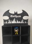 DC comics półka wystawka regał na figurki Kinder Joy Funko Pop czarna