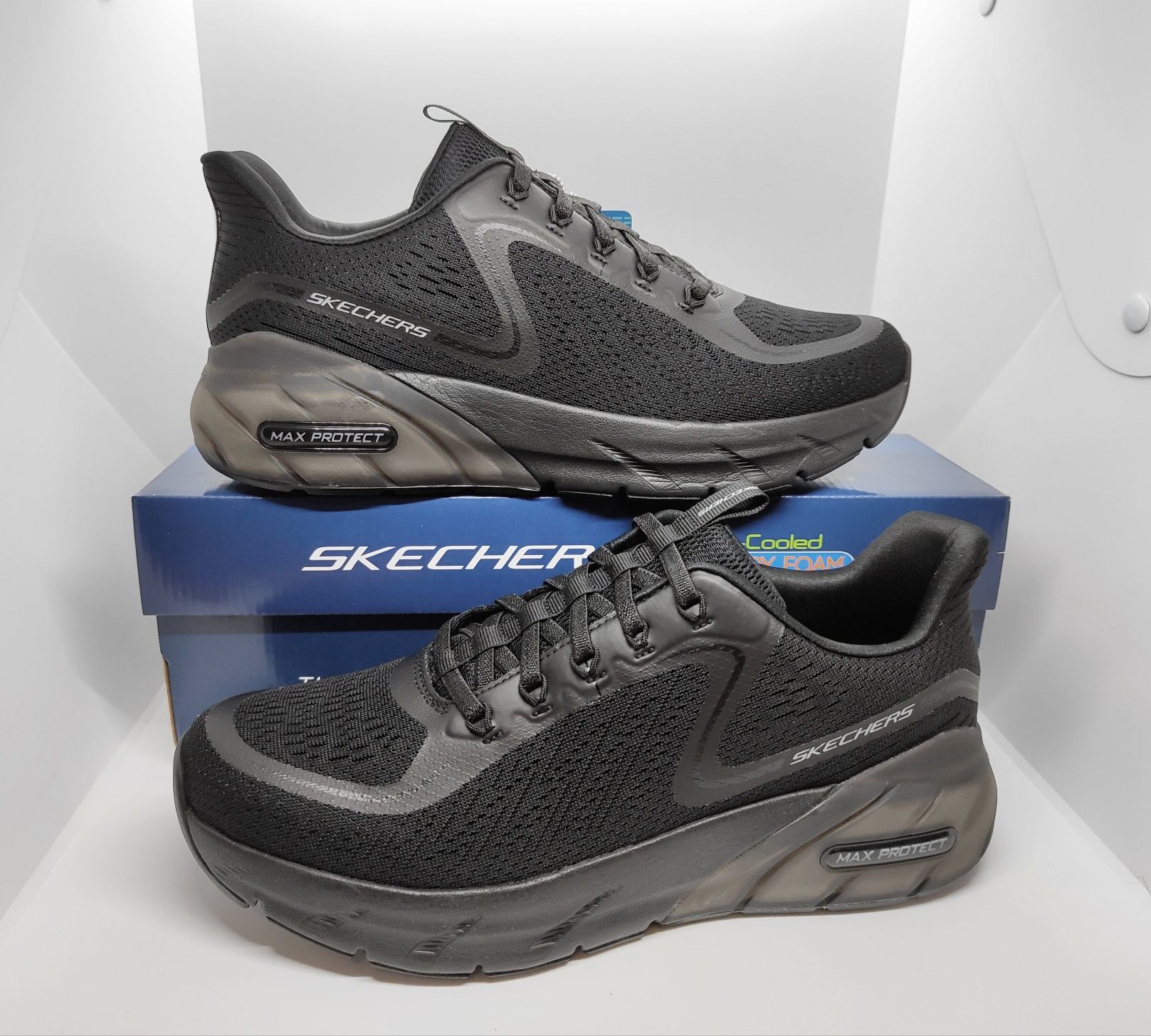 Кроссовки 27 28 28,5 29см Skechers Max Protect оригинал