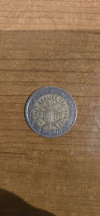 Moedas rara 2001 frança