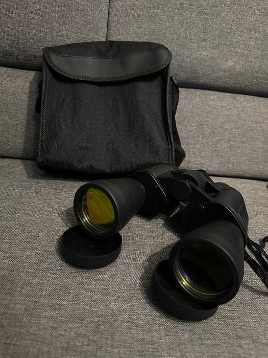 Бинокль 10x50 с регулируемым фокусом (большой в чехле)