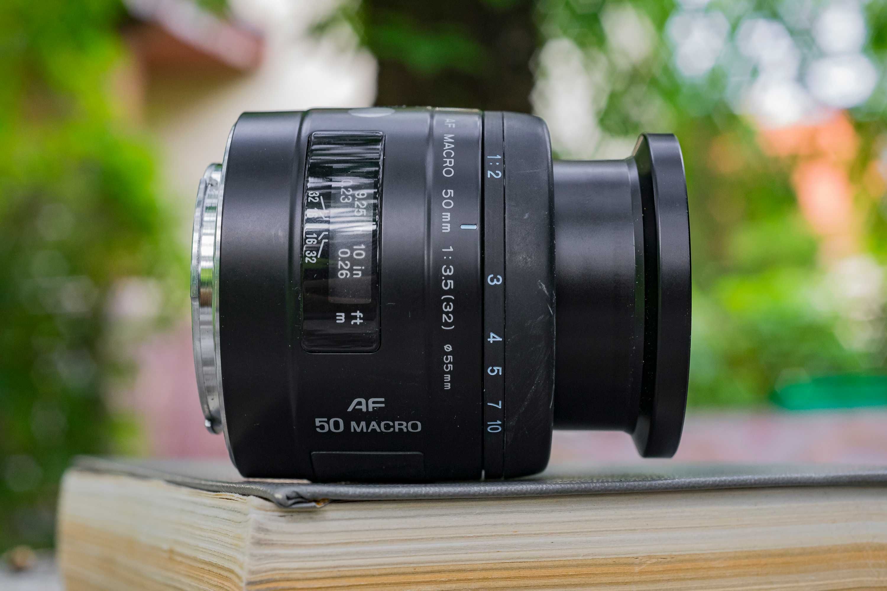 Minolta AF 50mm f3.5 Macro obiektyw Sony A
