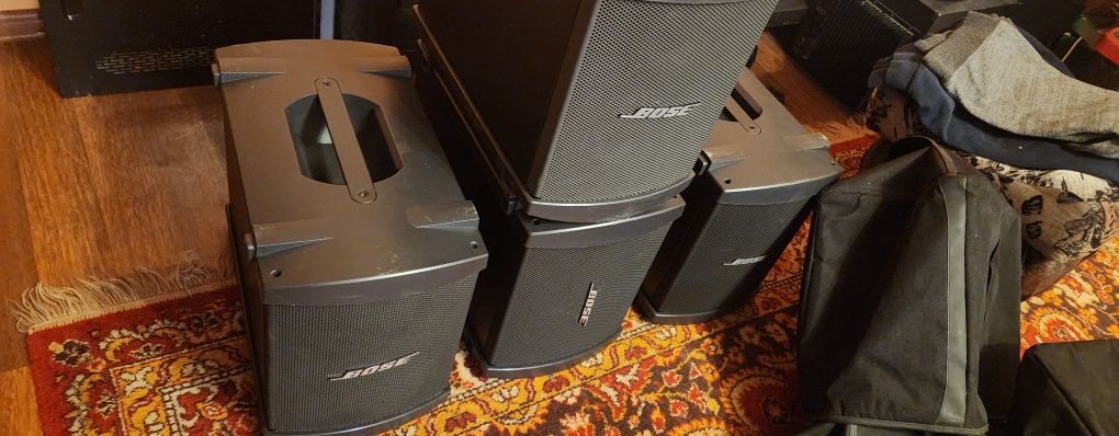 BOSE 4x BAS B1 + wzmacniacz BOSE  pack lite A1 + okablowanie