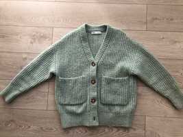 Sweter miętowy Zara